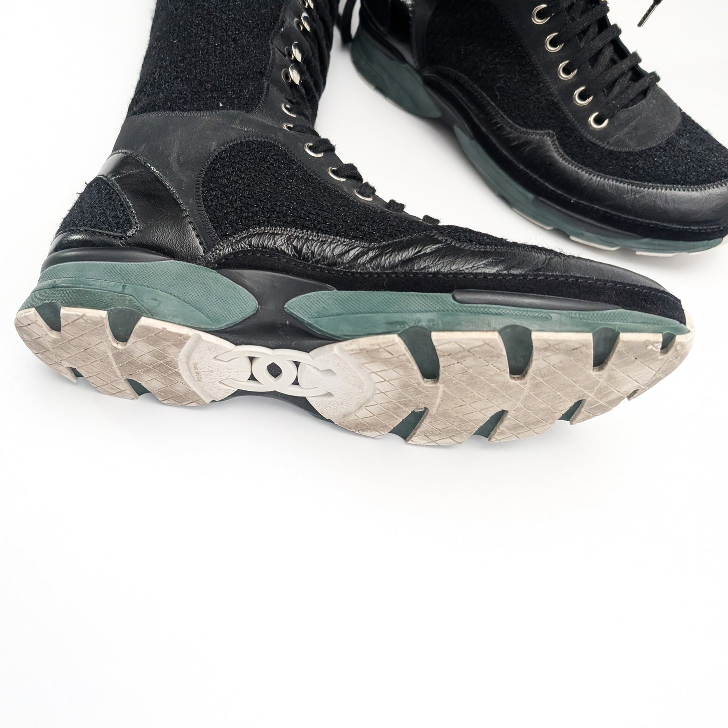 Bottes sport tweed F/W 2014 Chanel  - EU39|UK6|US8