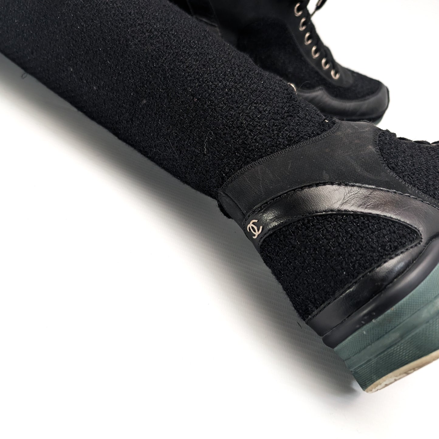 Bottes sport tweed F/W 2014 Chanel  - EU39|UK6|US8