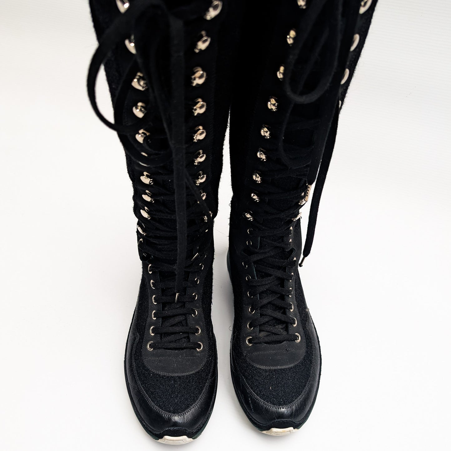 Bottes sport tweed F/W 2014 Chanel  - EU39|UK6|US8