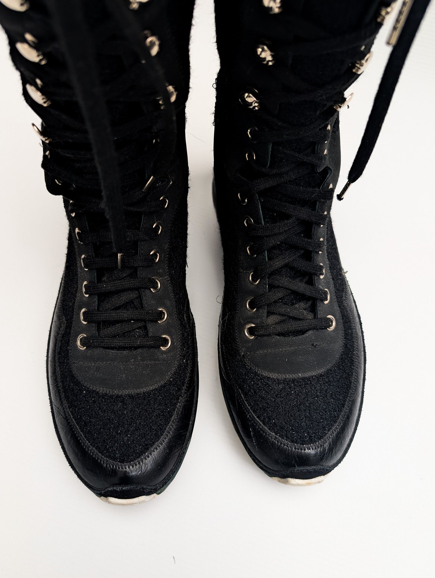 Bottes sport tweed F/W 2014 Chanel  - EU39|UK6|US8