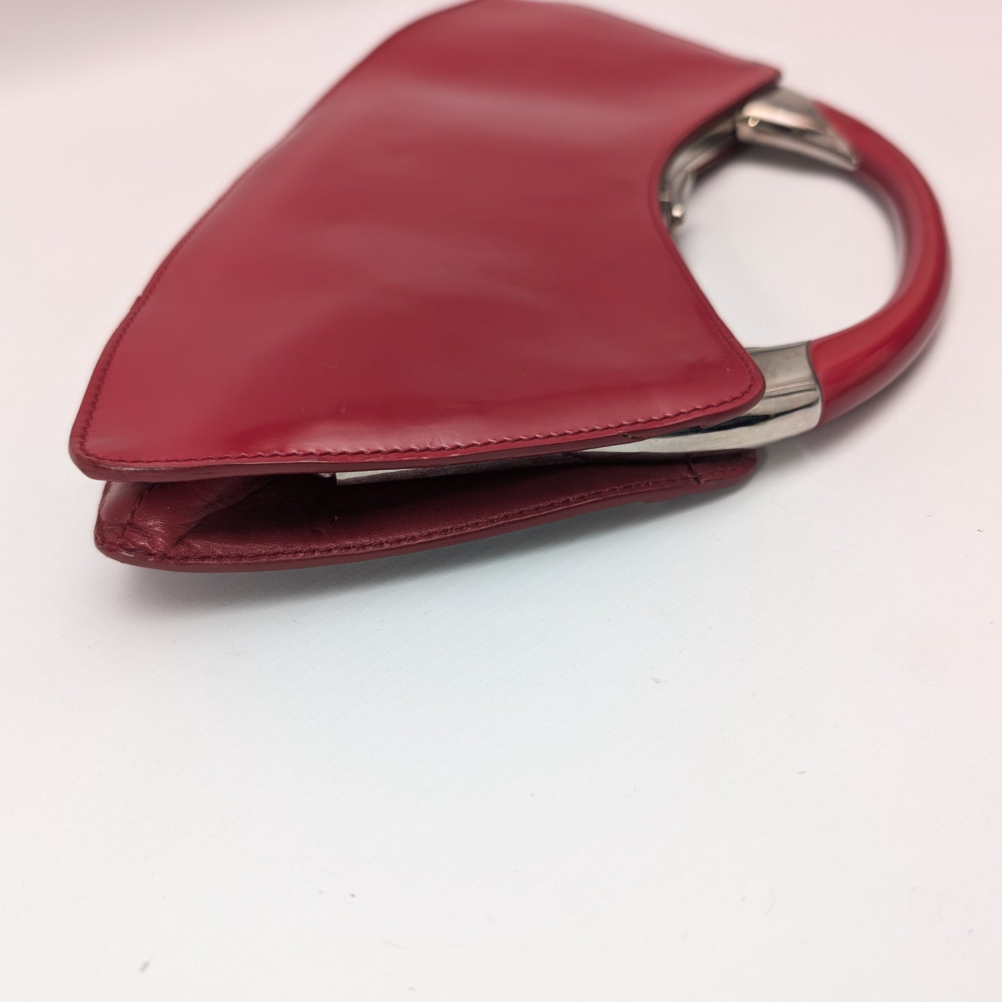 Dior Bondage Red Handbag by Galliano - A/W 2003
