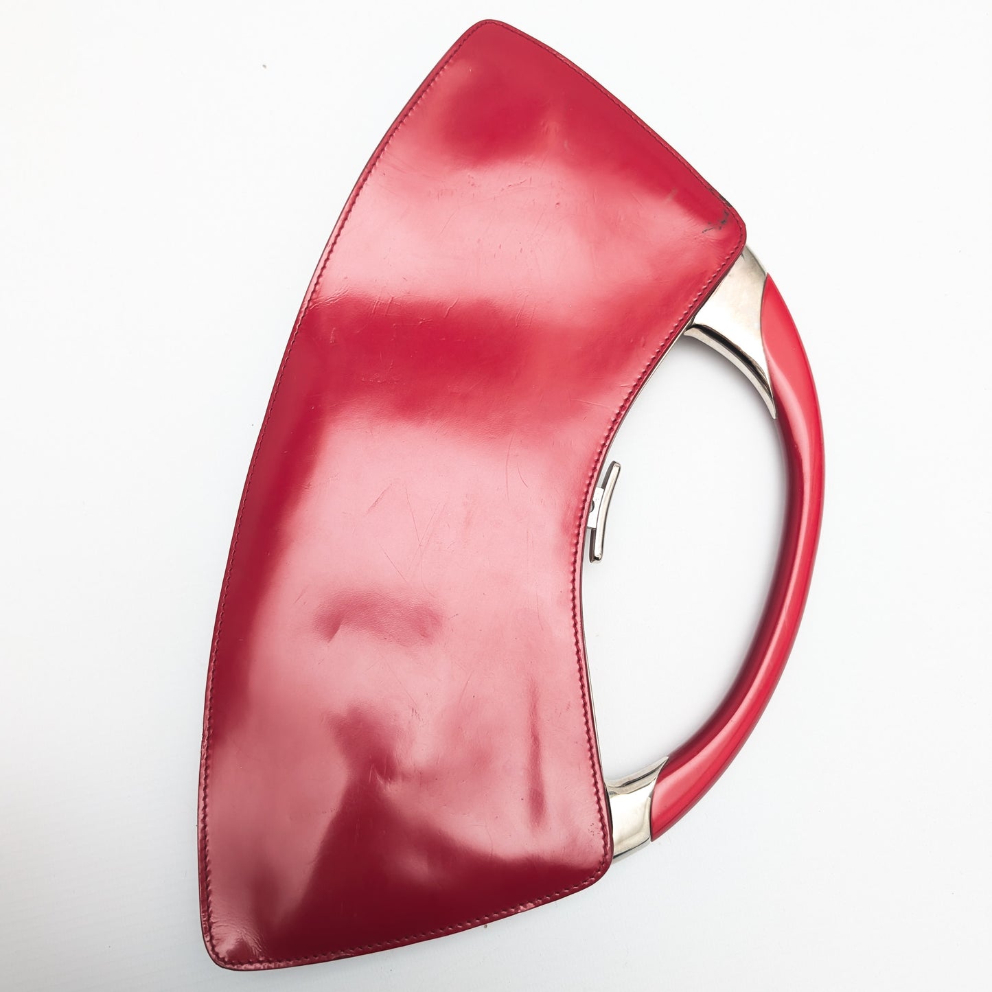 Dior Bondage Red Handbag by Galliano - A/W 2003