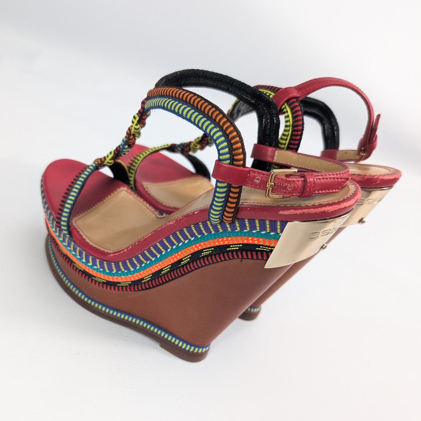 Dsquared2 Wedge Sandals - EU37|UK4|US6