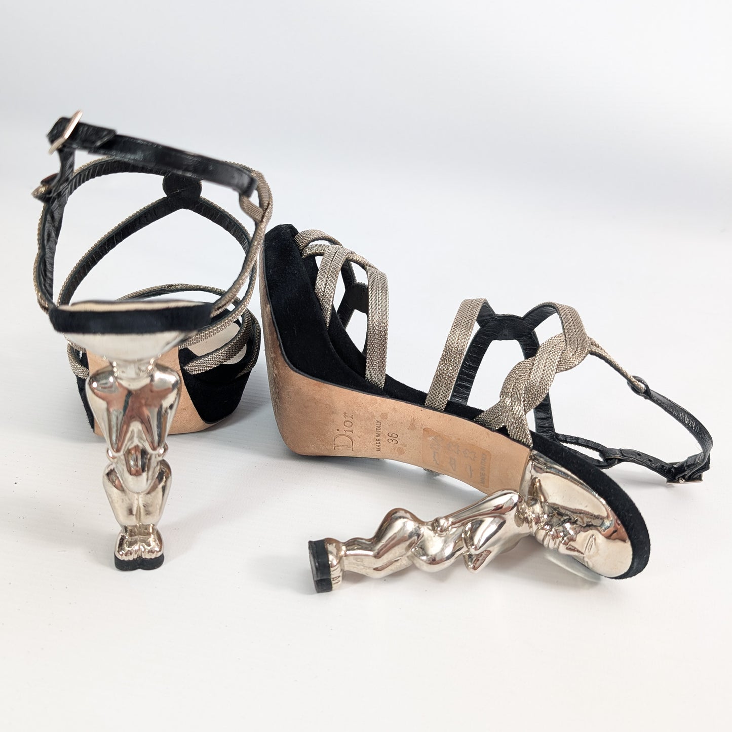 Sandales Dior par Galliano S/S 2009 - 2 Sizes available : EU36|UK3|US5 & EU37|UK4|US6