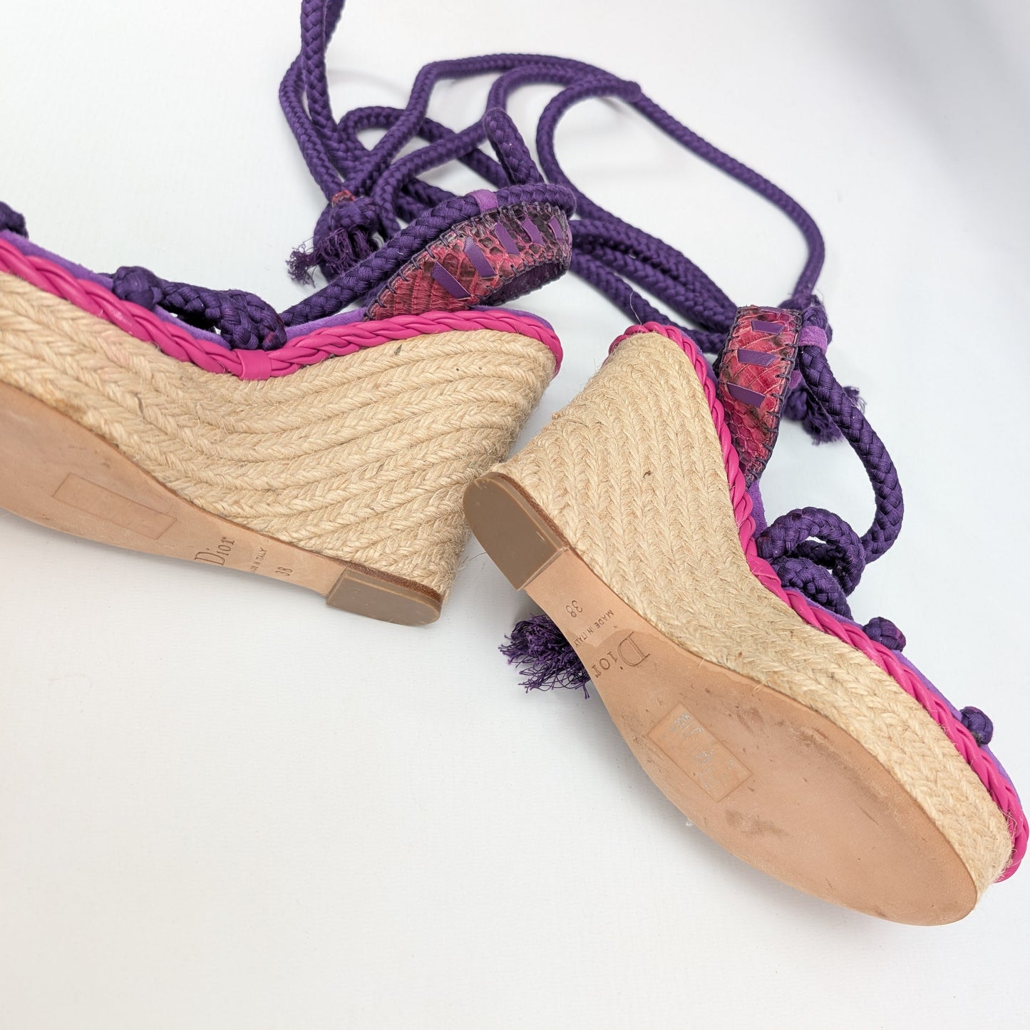 Sandales Dior par Galliano S/S 2011 - EU38|UK5|US7