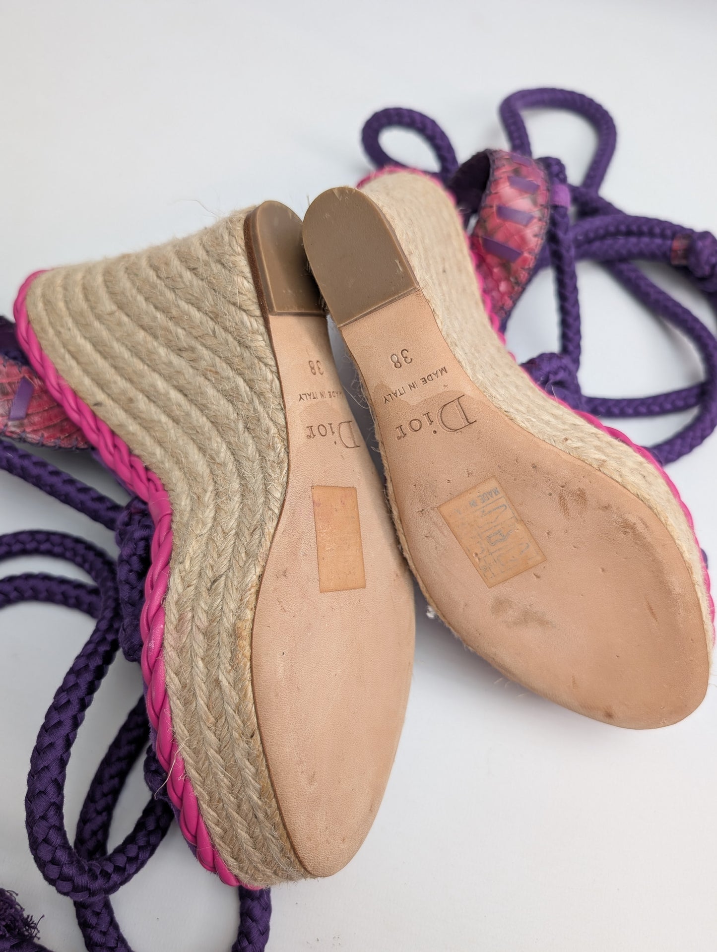 Sandales Dior par Galliano S/S 2011 - EU38|UK5|US7