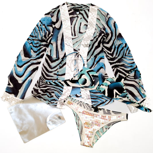 Cardigan et Maillot de bain Cavalli