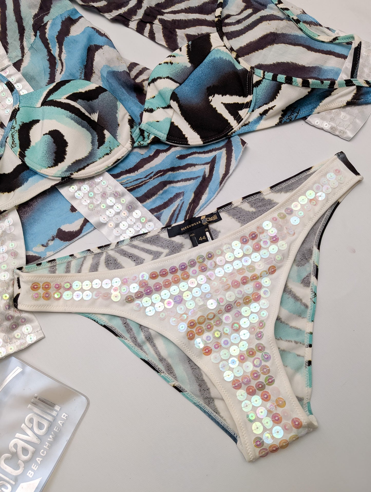 Cavalli Cardigan and Swimsuit