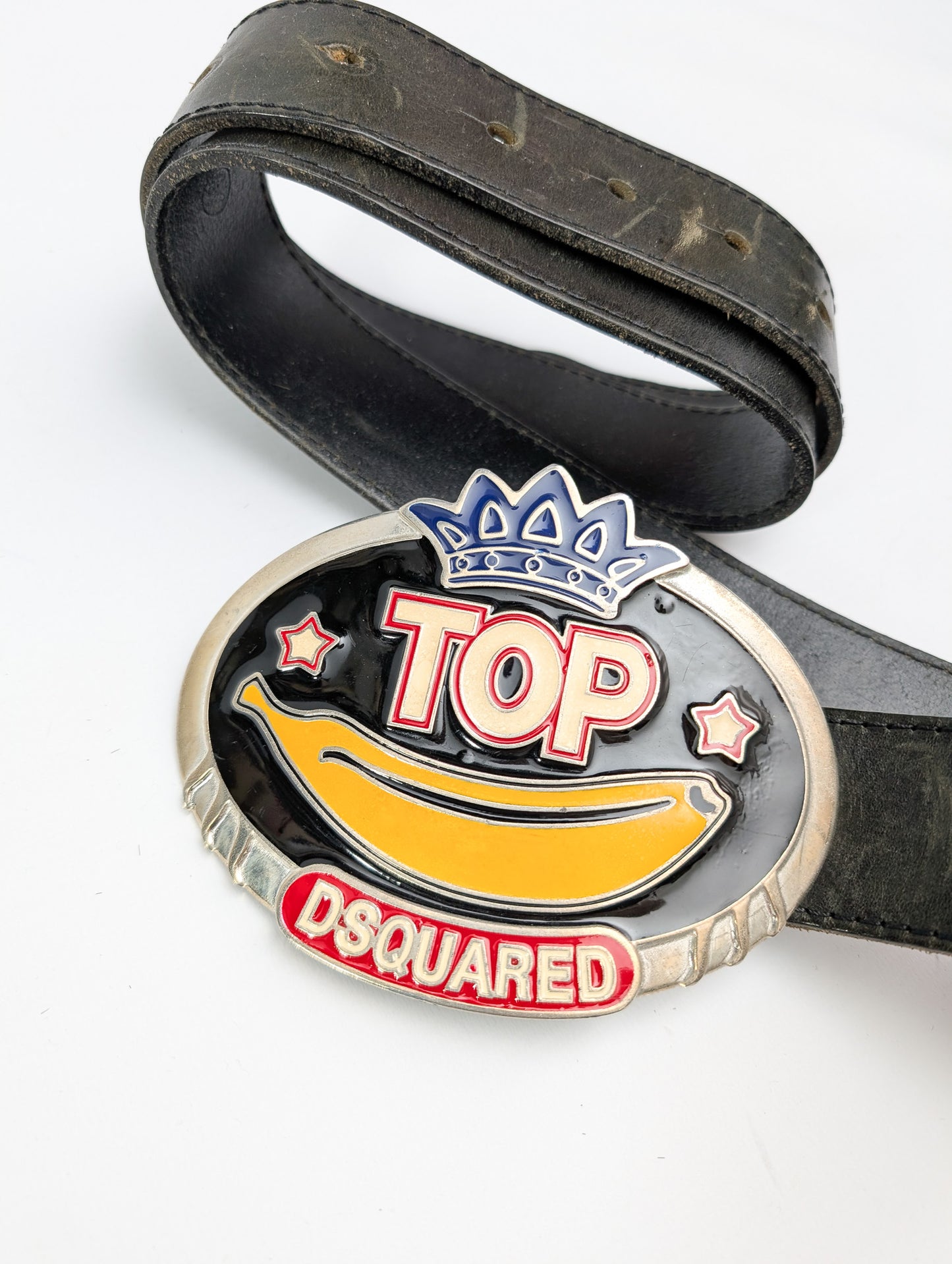 Grosse Ceinture Dsquared2 logo