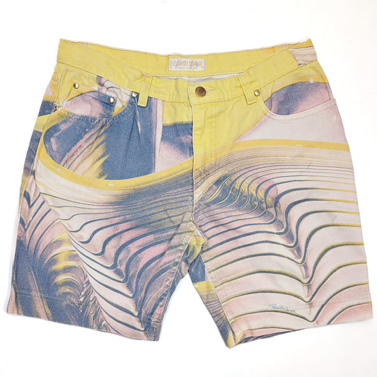 Short à imprimé psychédélique Roberto Cavalli - M