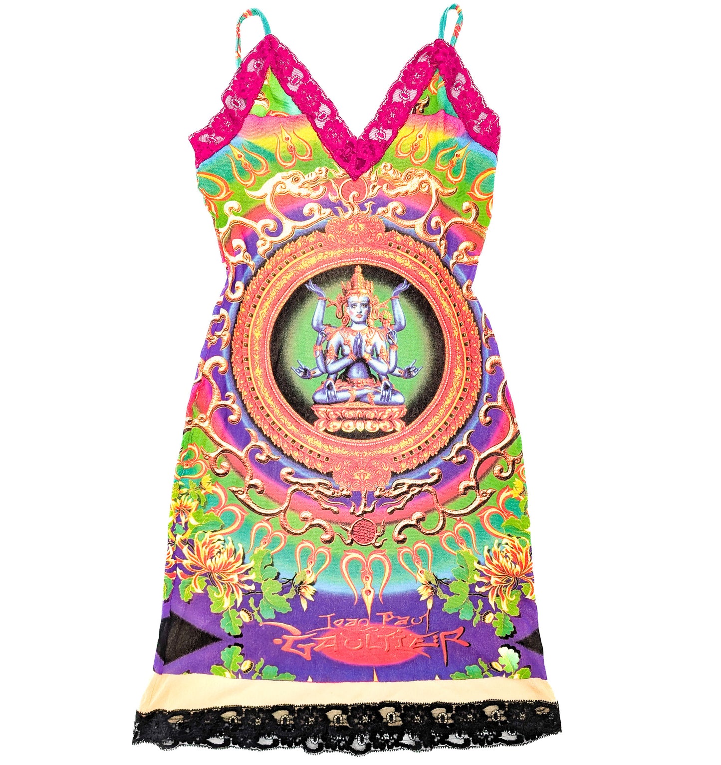 Robe jean Paul Gaultier mesh "Shiva"