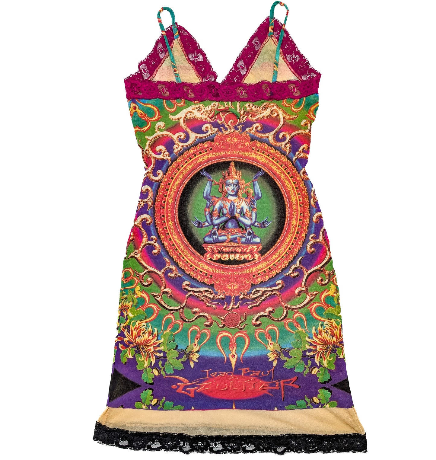 Robe jean Paul Gaultier mesh "Shiva"