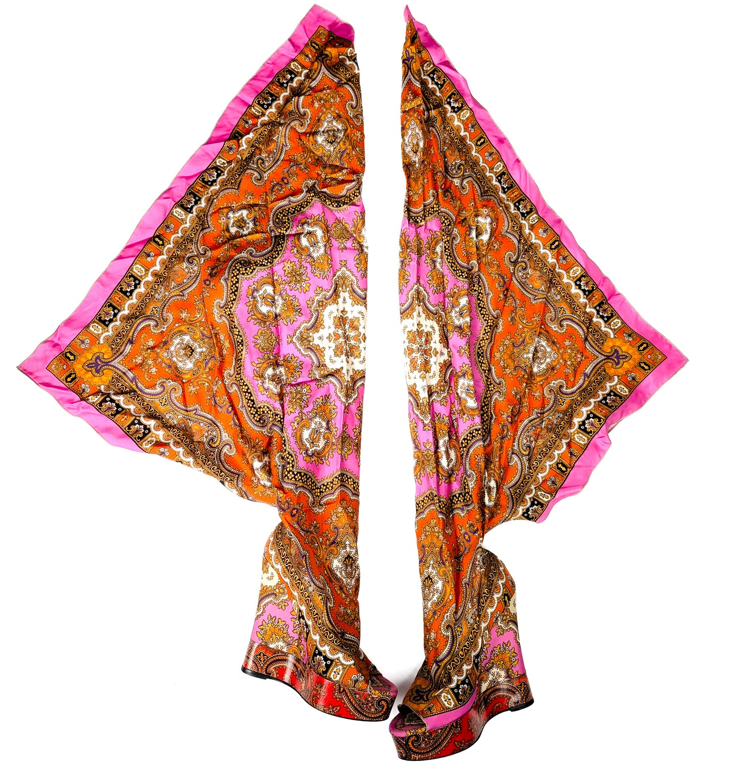 Sandales foulard Dolce & Gabbana S/S 2012 - EU37|UK4|US6