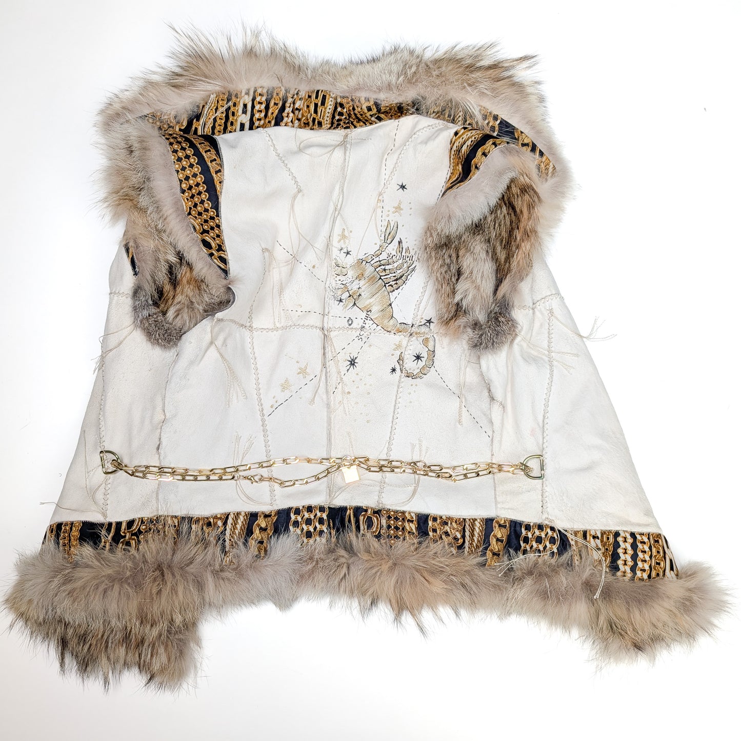 Veste sans manche Roberto Cavalli fourrure F/W 2003