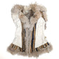Veste sans manche Roberto Cavalli fourrure F/W 2003