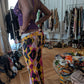Pantalon Arlequin Dior par Galliano - A/W2004 - L