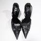 Slingback Dior par Galliano bondage F/W 2003 - EU40|UK7|US9