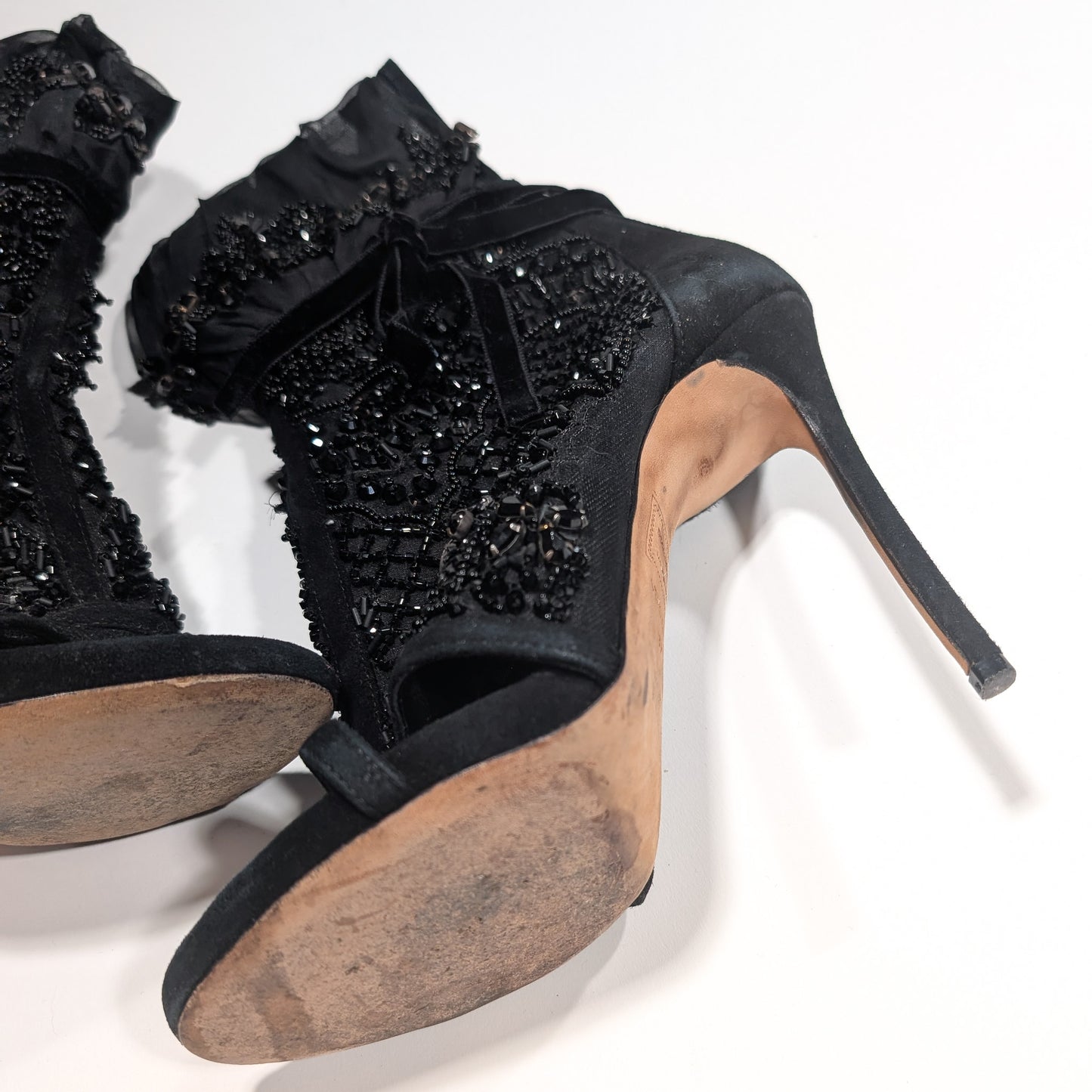 Dsquared2 Embellished Sandals - EU37|UK4|US6