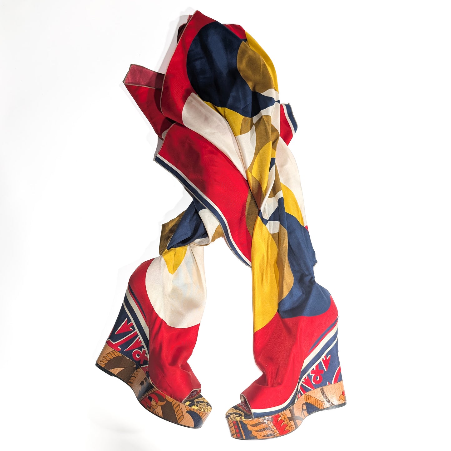 Sandales foulard Dolce & Gabbana - EU40|UK7|US9