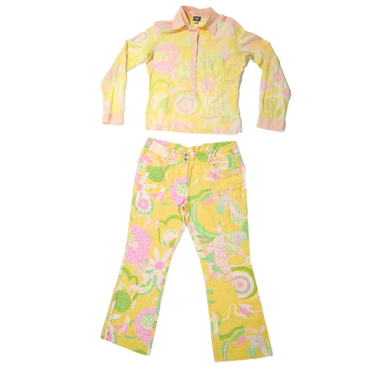 Ensemble pantalon et chemise Dolce & Gabbana - M