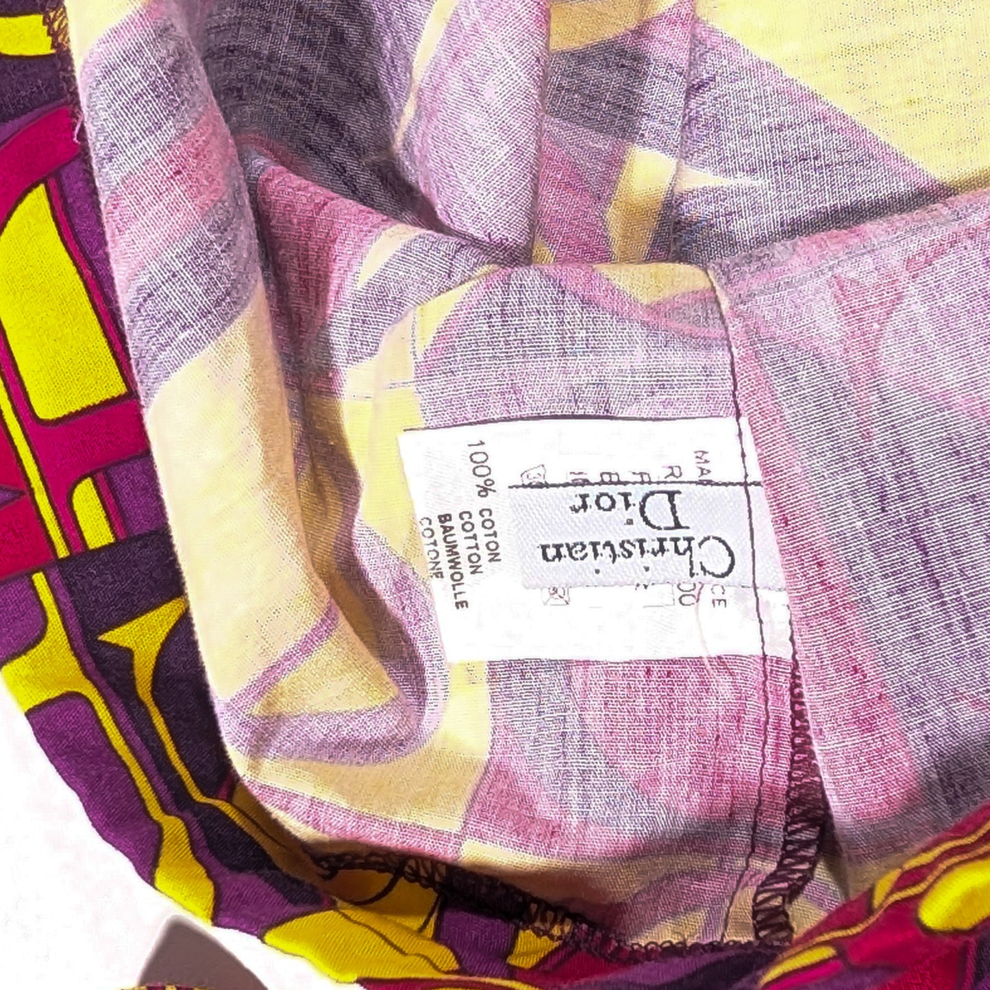 Dior by Galliano Monogram Sarong/Skirt