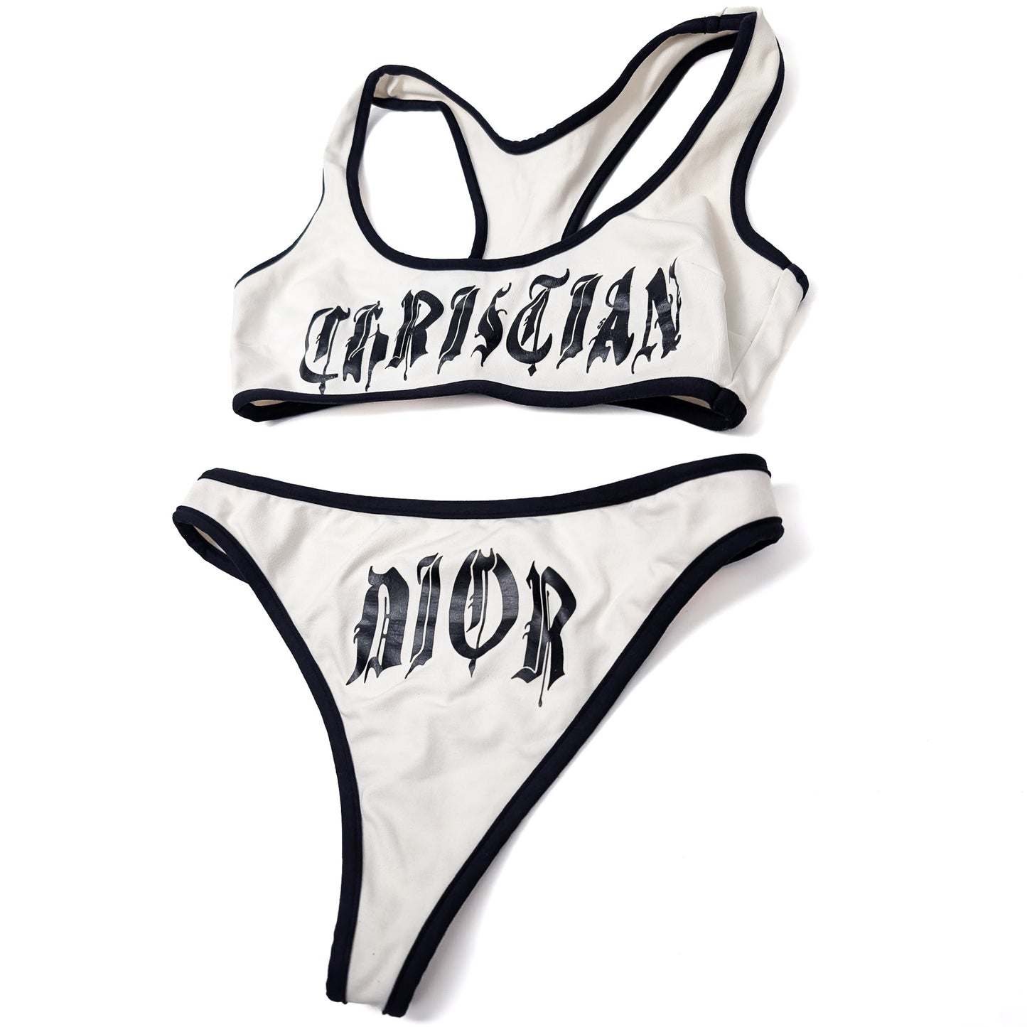 Ensemble maillot de bain Dior par Galliano - Collection Hardcore F/W 2003 (Copie)