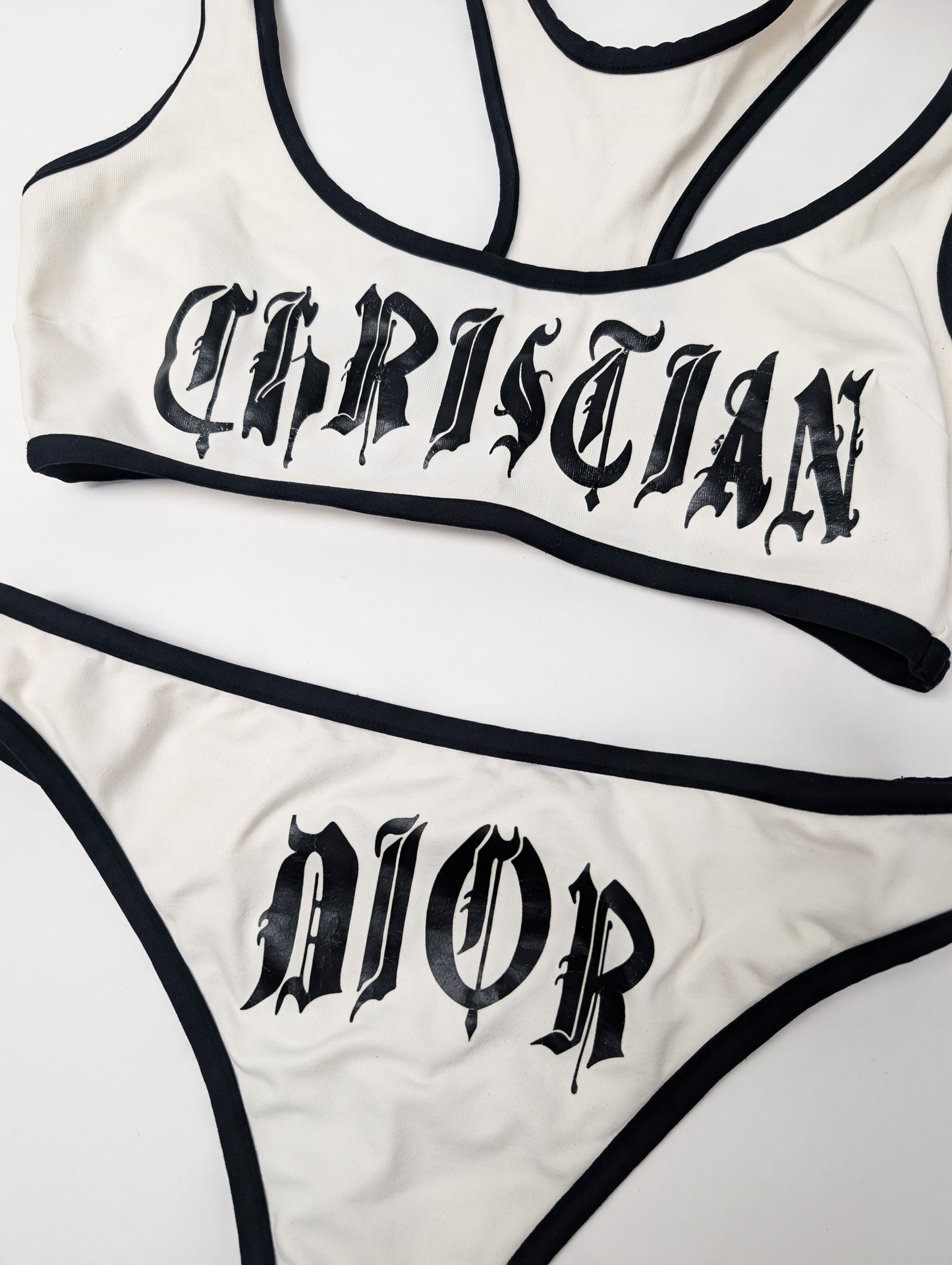 Ensemble maillot de bain Dior par Galliano - Collection Hardcore F/W 2003 (Copie)