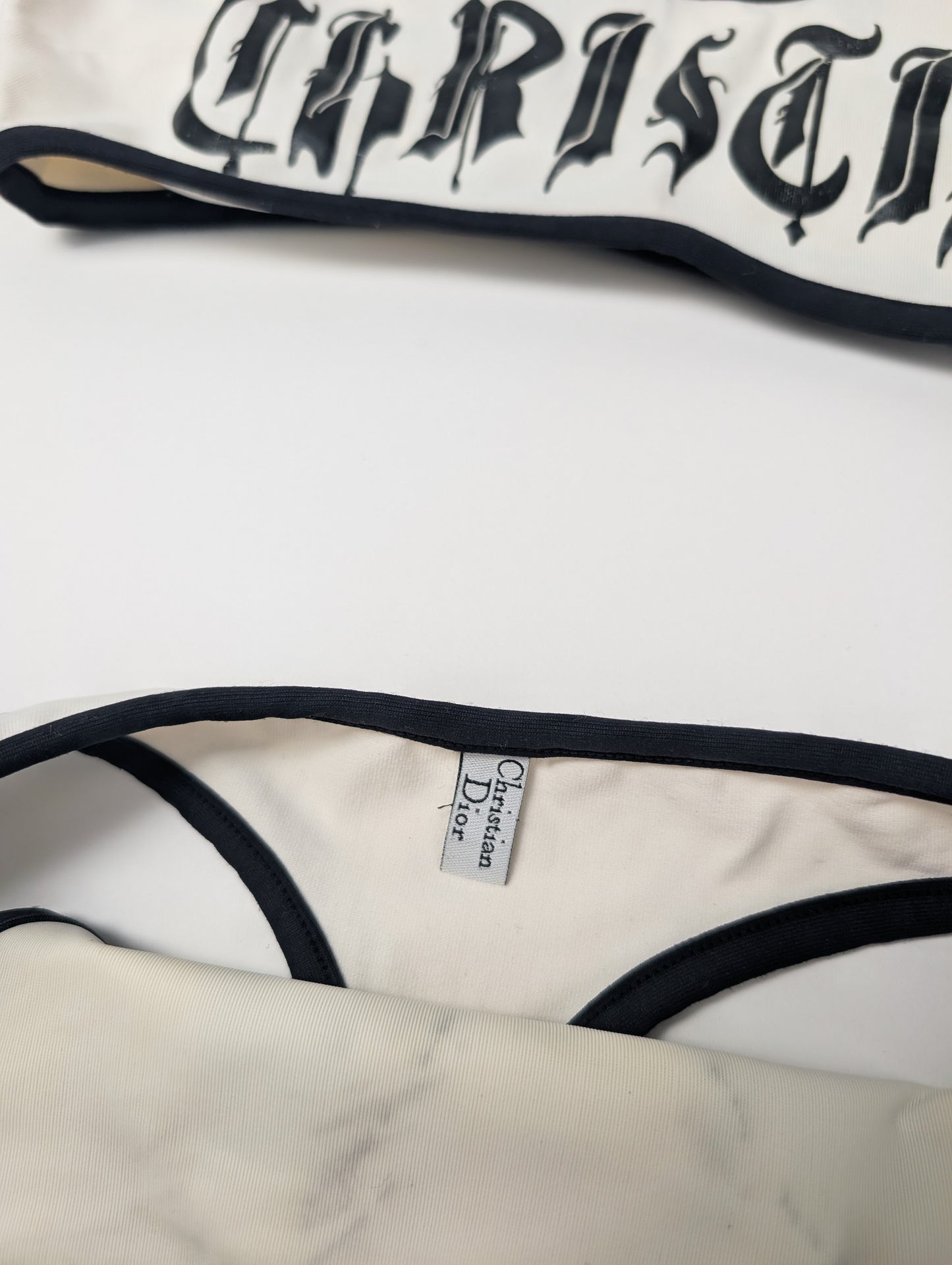 Ensemble maillot de bain Dior par Galliano - Collection Hardcore F/W 2003 (Copie)