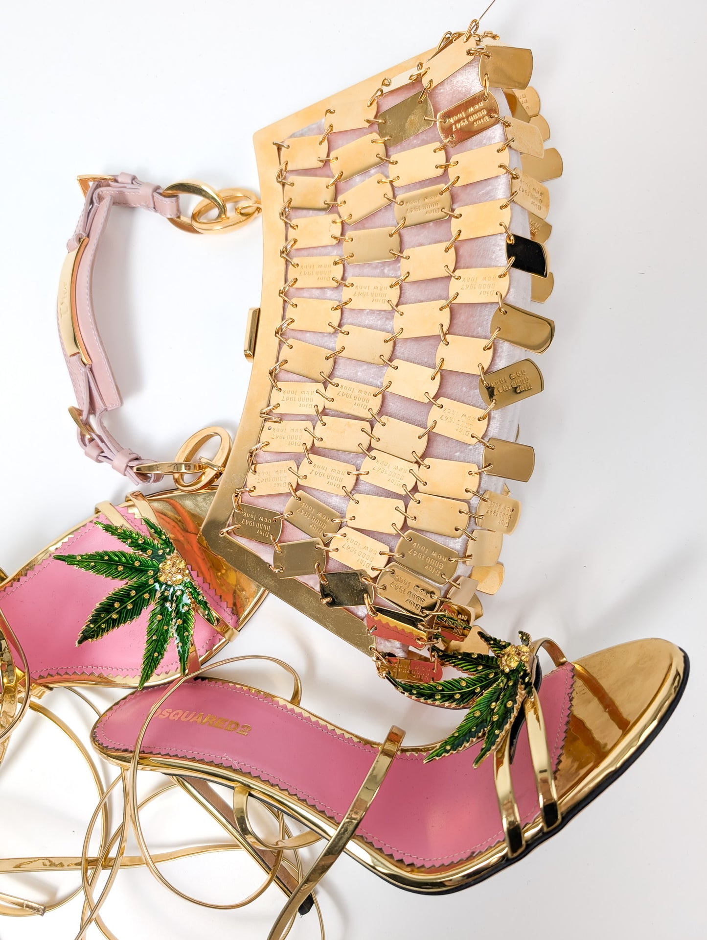 Sandales Dsquared2 "Cannabis" - EU40|7UK|9US