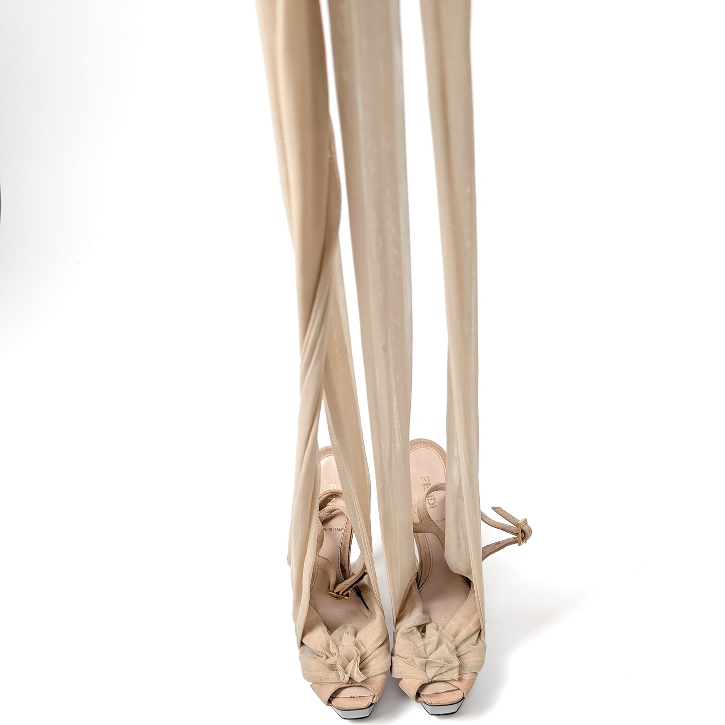 Fendi Cinderella Sandals S/S 2010 - EU37|UK4|US6