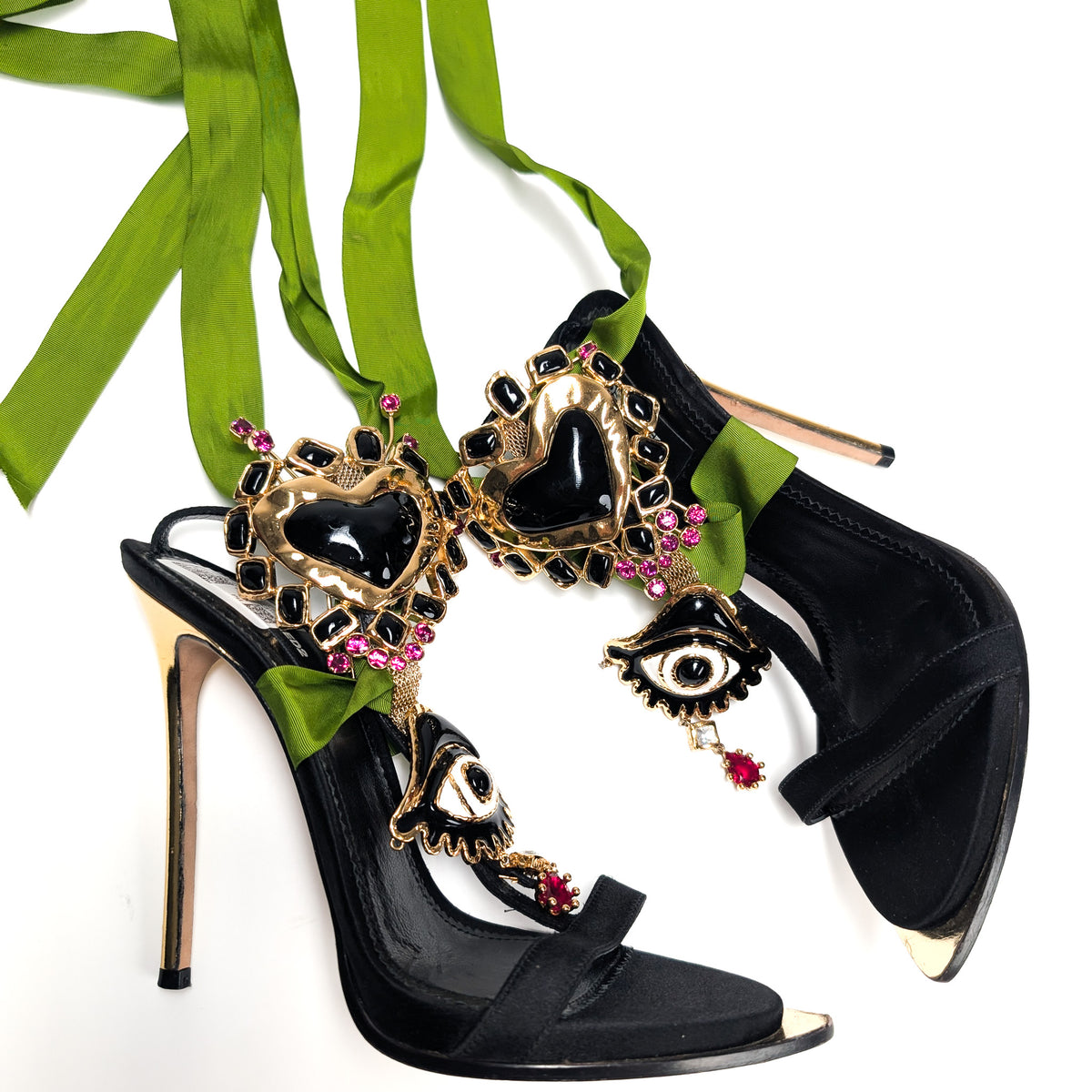 Dsquared2 "Evil Eye" Sandals S/S 2017 - EU39|UK6|US8