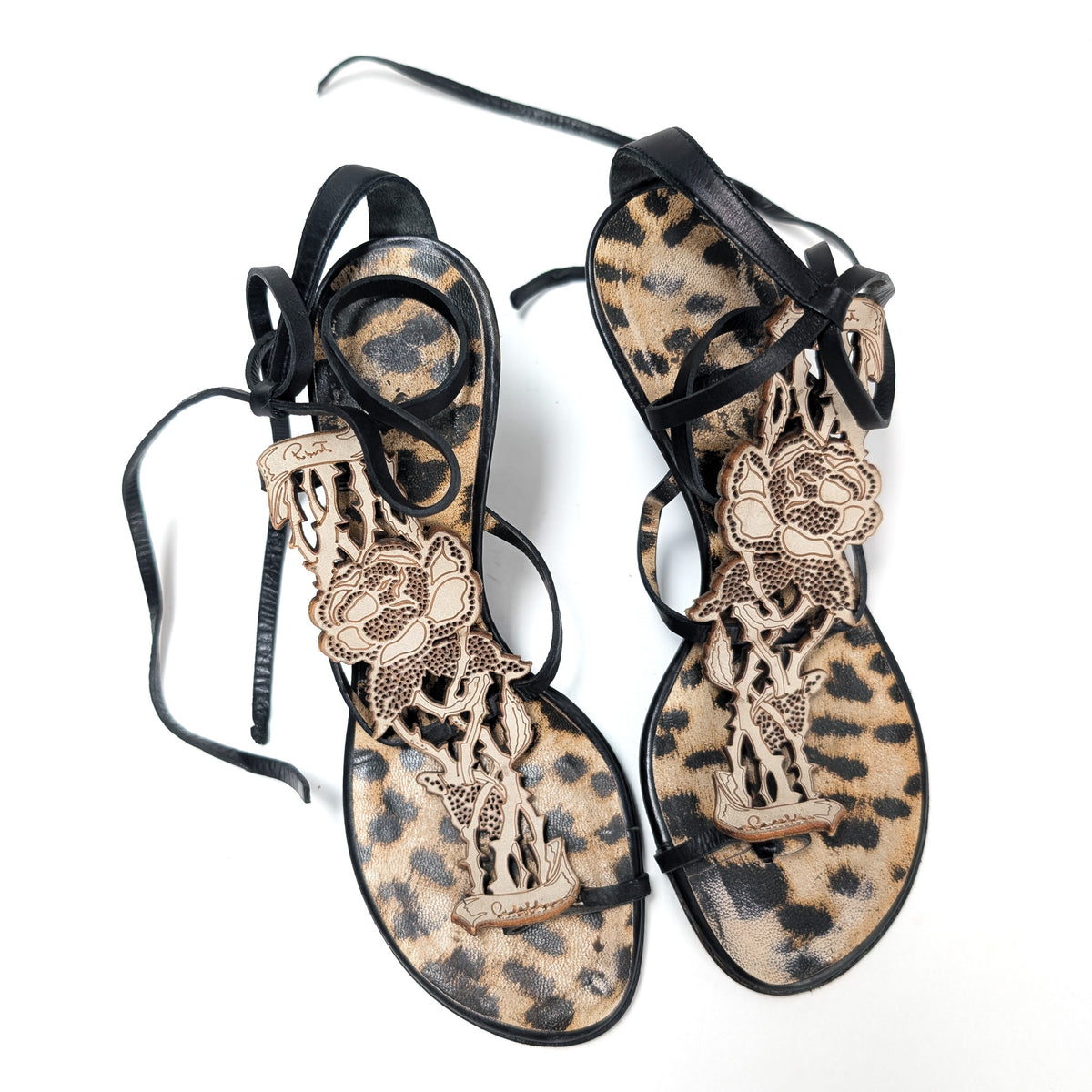Sandales Roberto Cavalli S/S 2003- EU37|UK4|US6