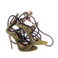 Dsquared2 F/W 2004 Riri Fur Sandals - EU39|UK6|US8