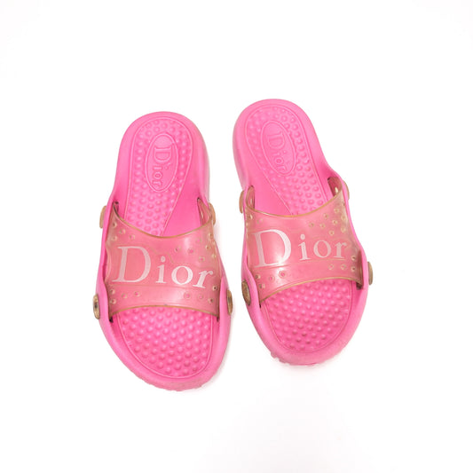 Sandales Jelly Dior- EU38|5UK|7US
