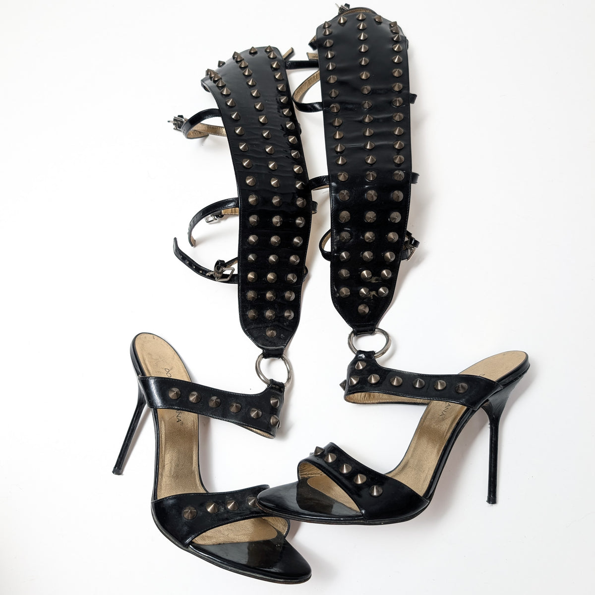 Sandales montantes à clou Dolce & Gabbana - EU39|UK6|US8
