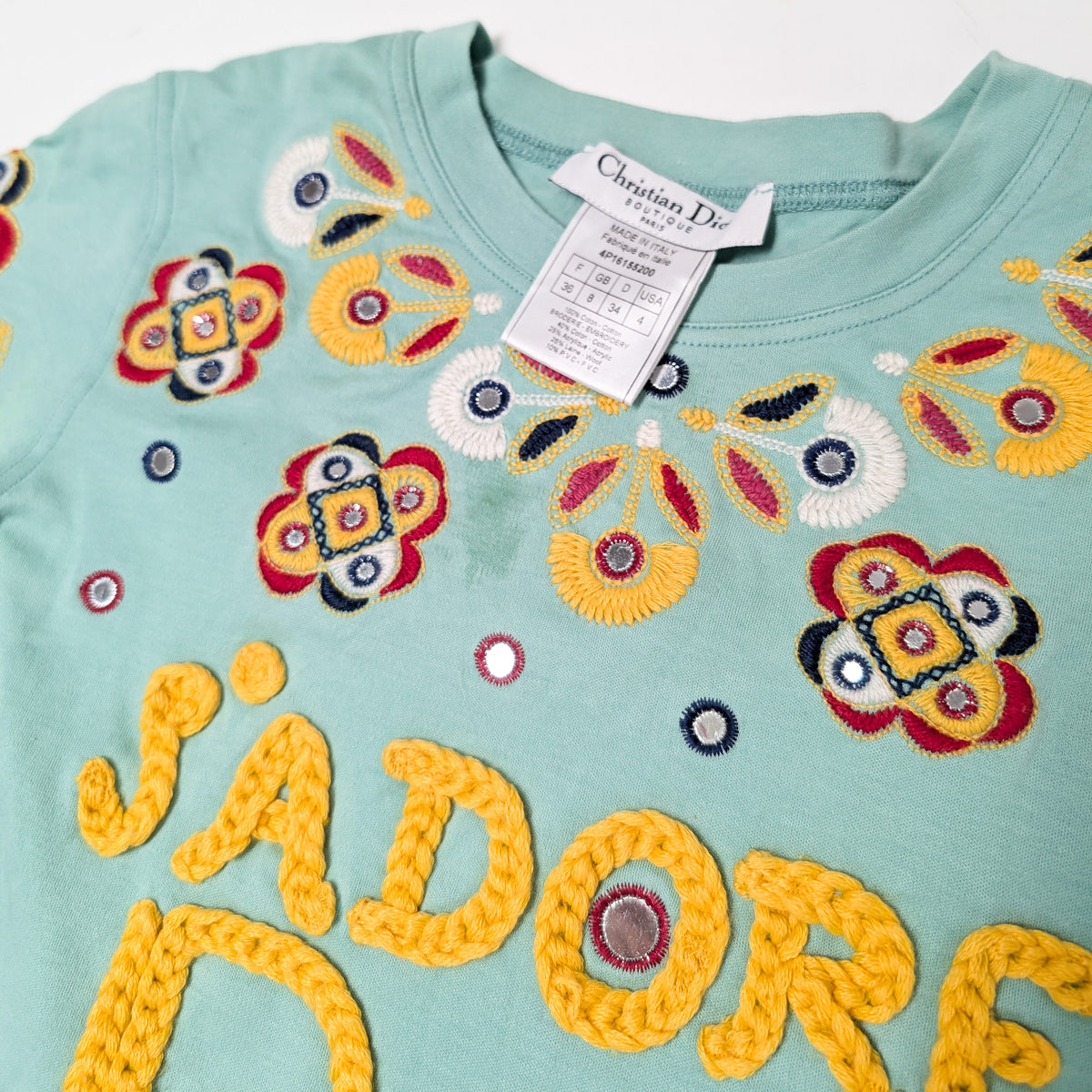 T-shirt "J'adore Dior" S/S 2004