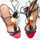 Sandales Dsquared2 talons géométriques S/S 2014 - EU36|3UK|5US