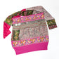 Top motif patchwork de cachemire Dior par Galliano S/S 2004