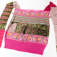 Top motif patchwork de cachemire Dior par Galliano S/S 2004