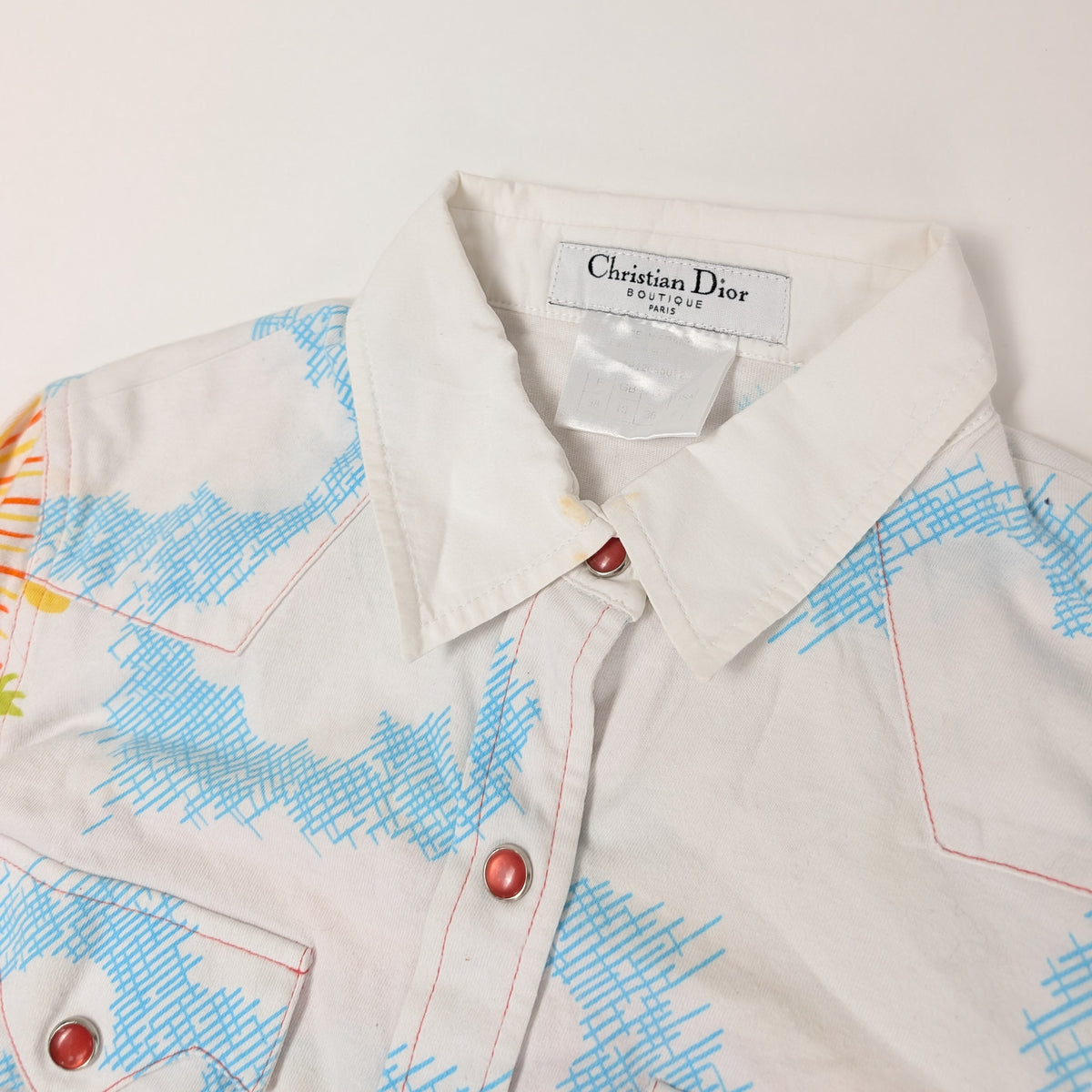 Chemise Dior by Galliano - Collection Cartoon 2002