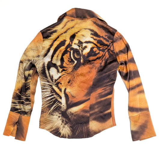 Chemise en soie Roberto Cavalli - F/W 2000