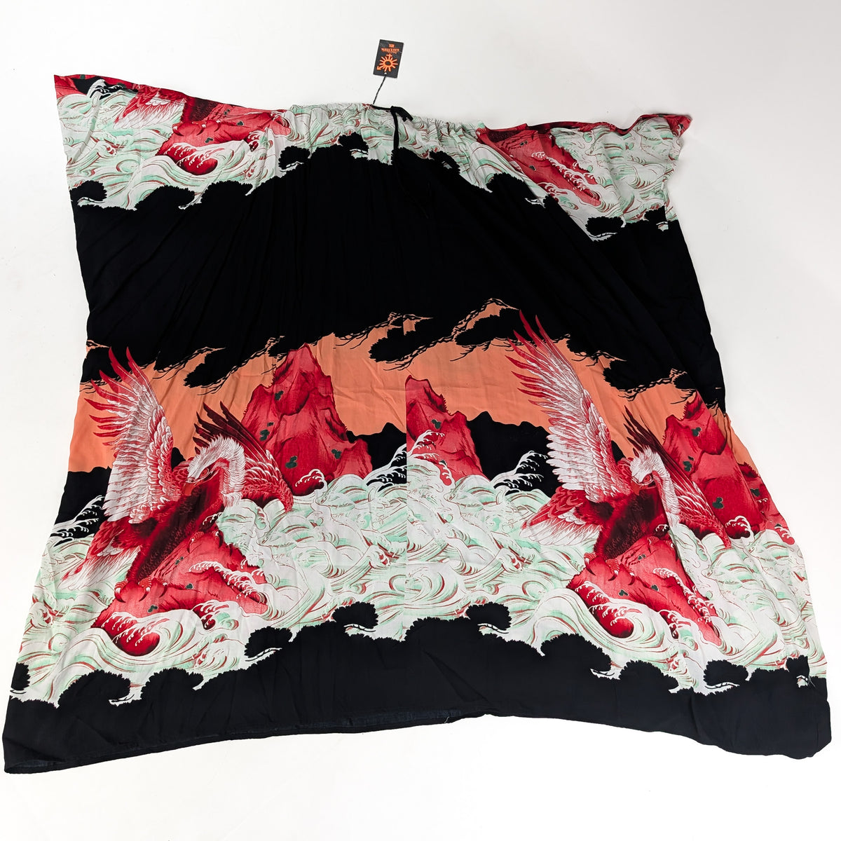 Jean-Paul Gaultier eagle print dress