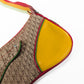 Sac en bandoulière Saddle Rasta Dior par Galliano