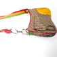 Sac en bandoulière Saddle Rasta Dior par Galliano