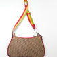 Sac en bandoulière Saddle Rasta Dior par Galliano