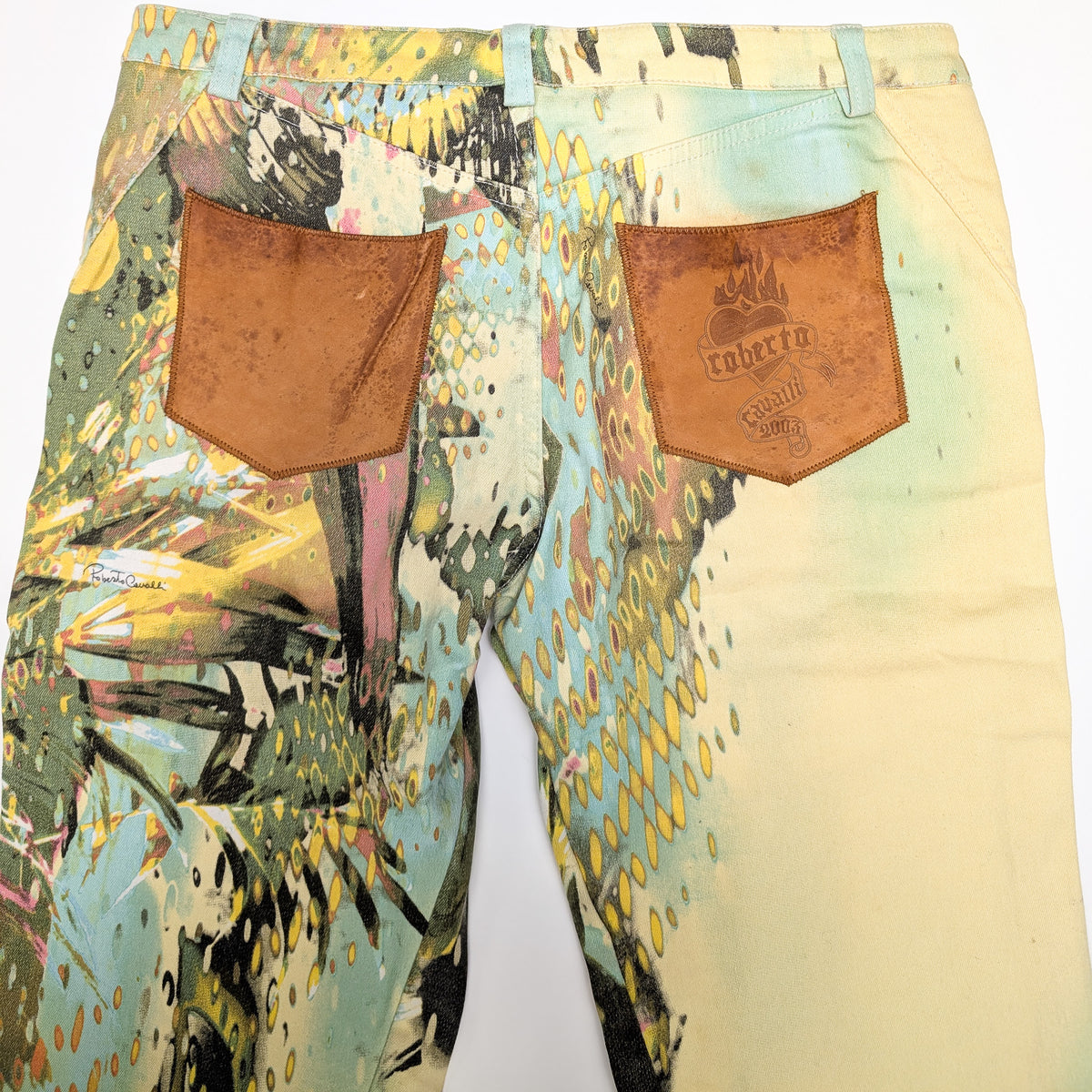 Pantalon "perroquet" Roberto Cavalli - M