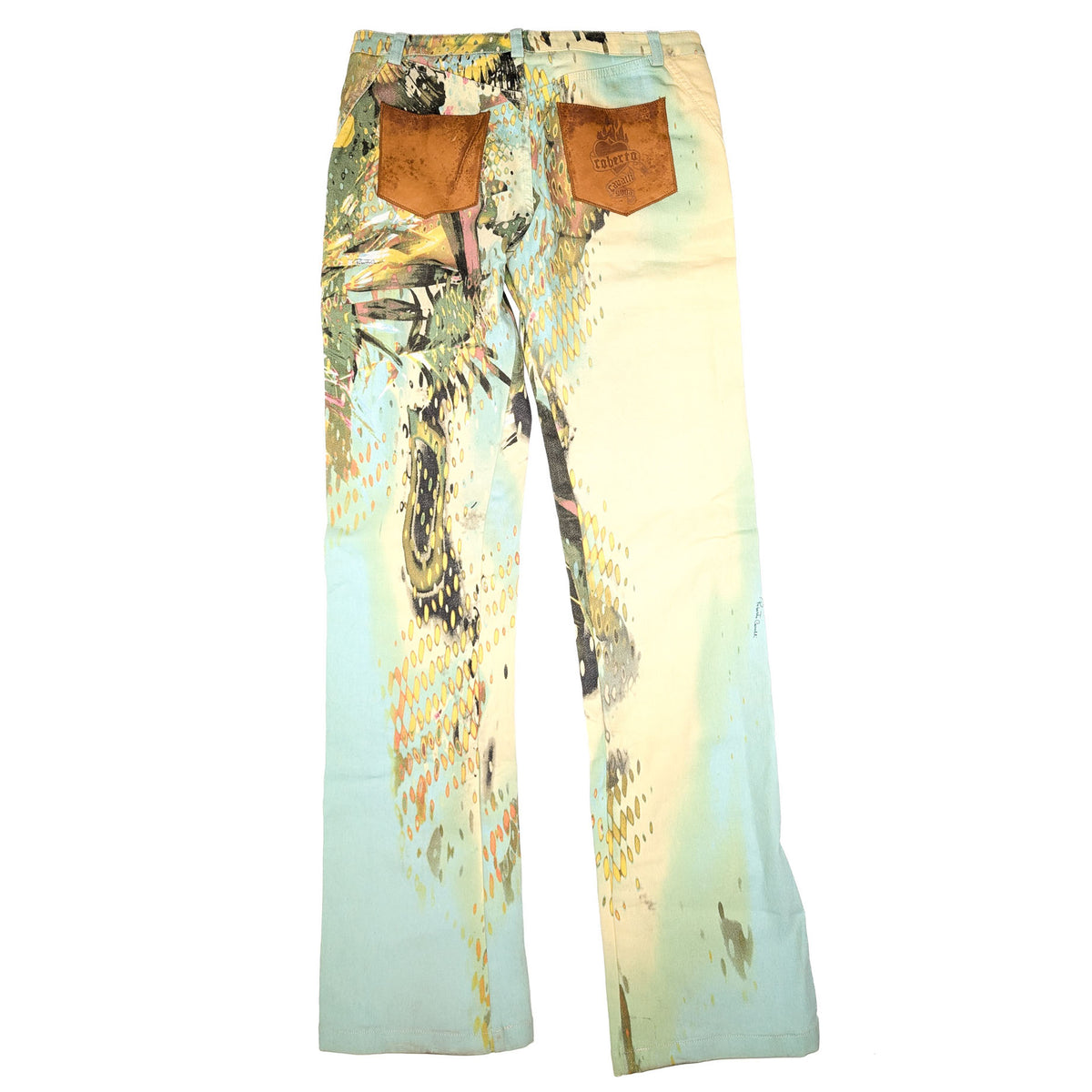 Pantalon "perroquet" Roberto Cavalli - M
