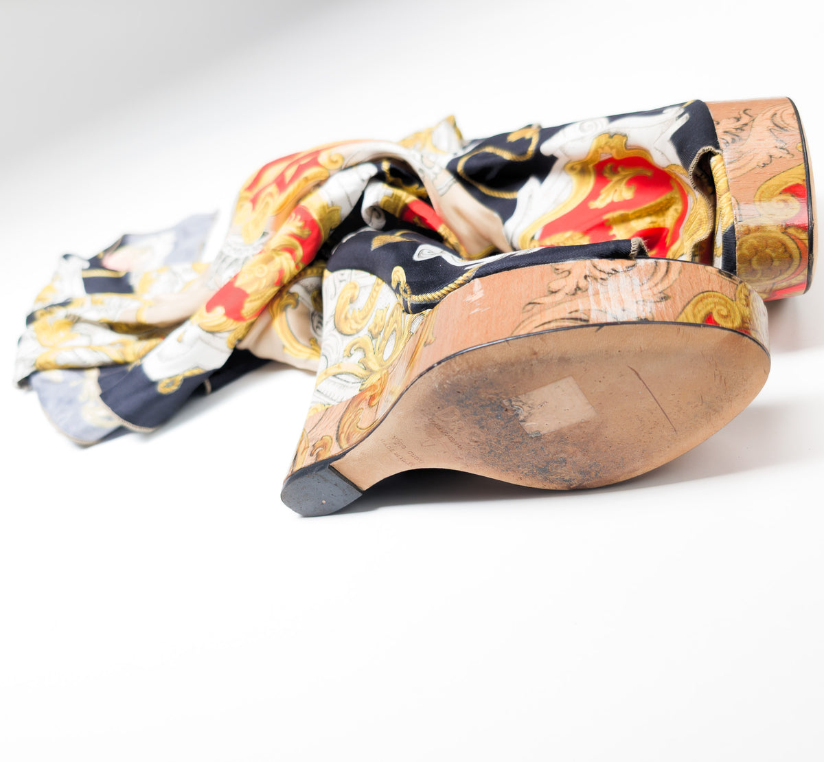 Sandales foulard Dolce & Gabbana S/S 2012 - EU37|UK4|US6