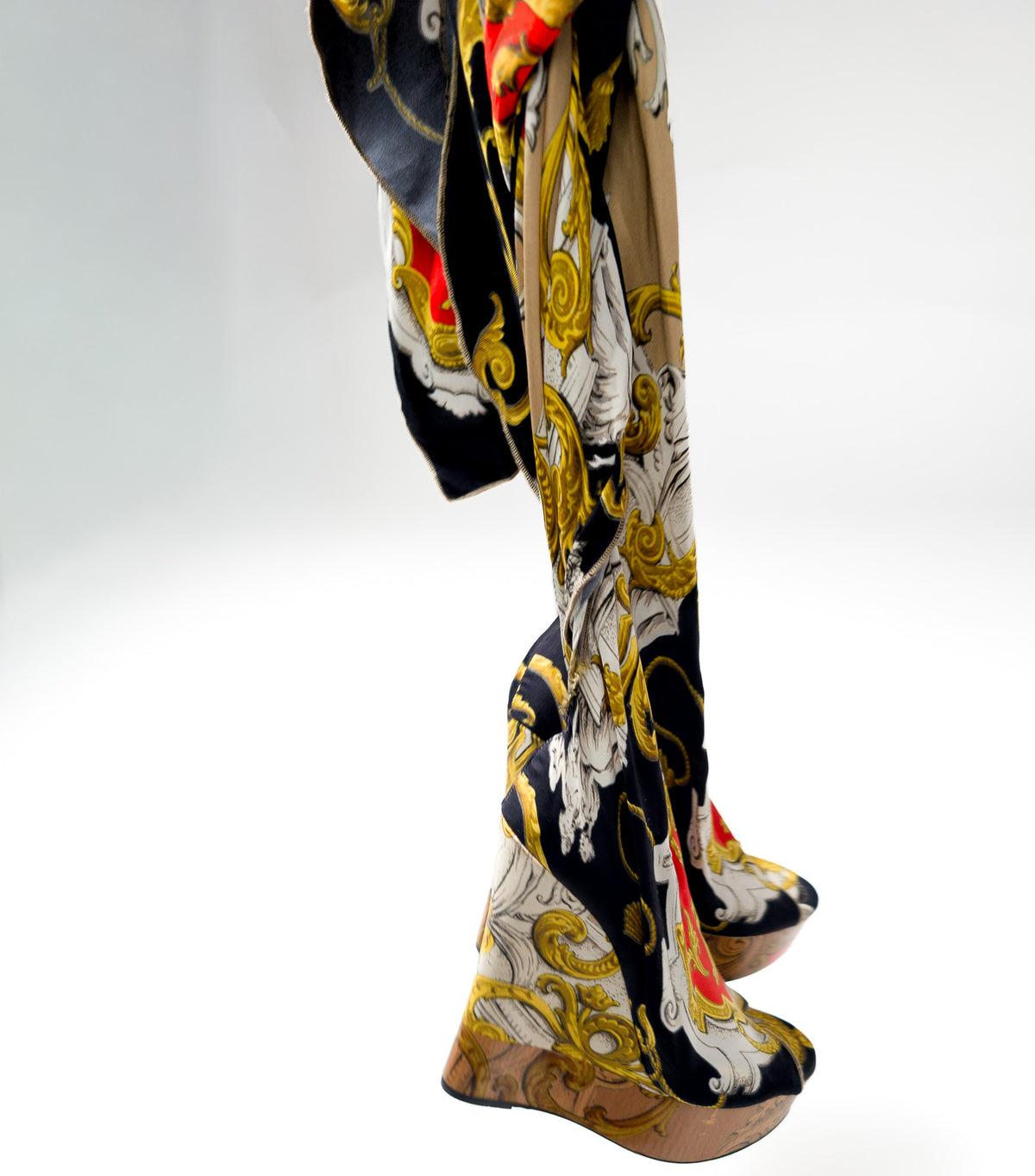 Sandales foulard Dolce & Gabbana S/S 2012 - EU37|UK4|US6