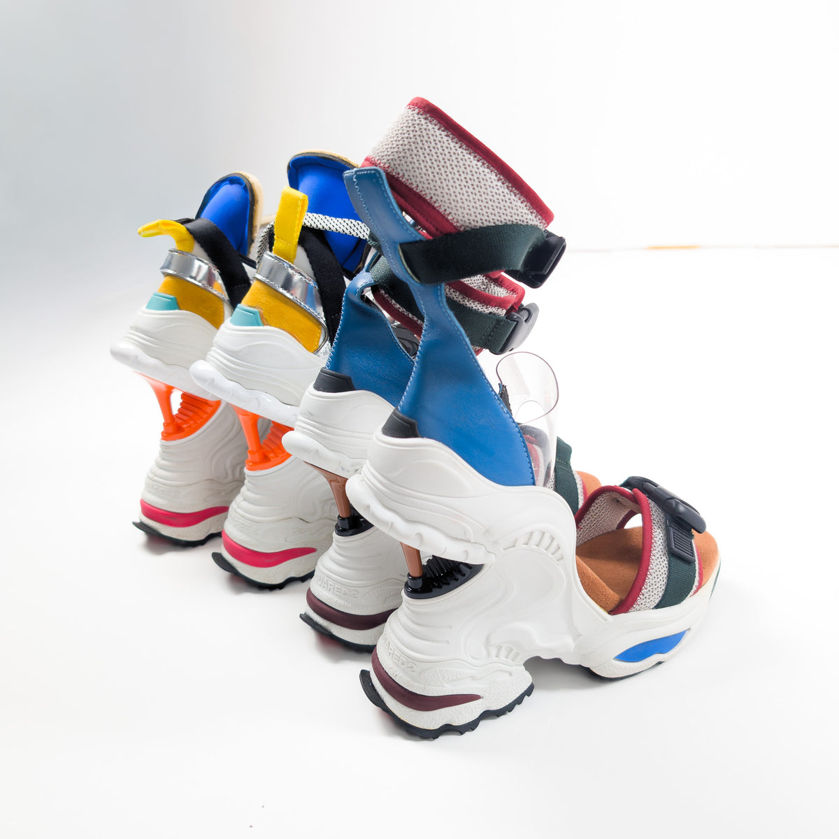 Dsquared2 S/S 2019 open-heel sneakers - EU39|UK6|US8